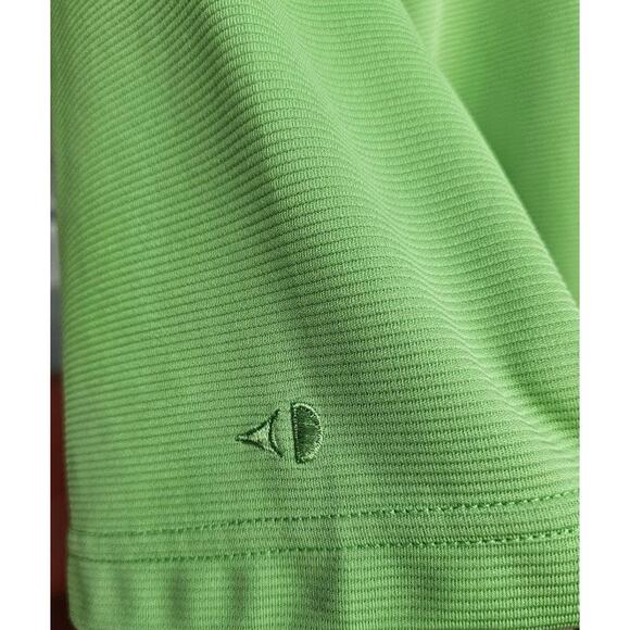 Golf GrandSlam XXL Button 100% Polyester Knit Polo Bright Intense Green - Picture 4 of 7